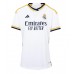 Real Madrid David Alaba #4 Domaci Dres za Ženska 2023-24 Kratak Rukavima